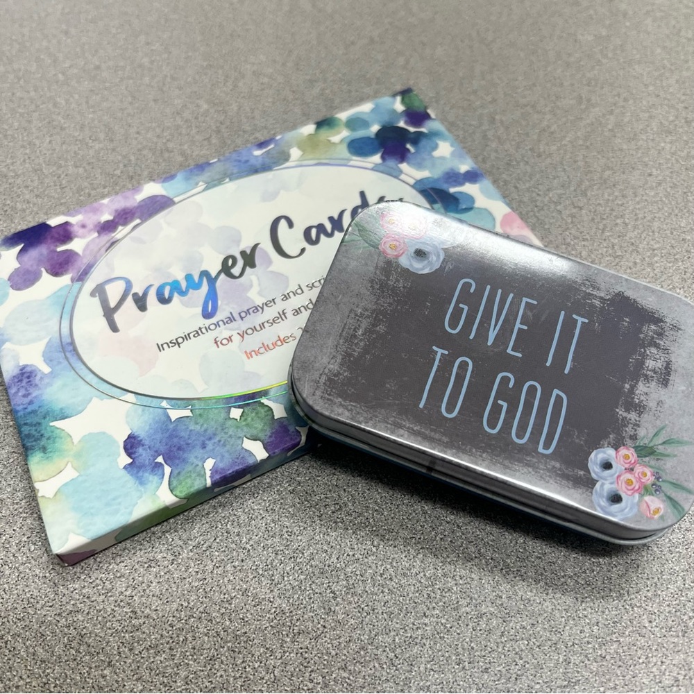 Bible Verse | PRAYER CARDS | Prayer Box with mini pad & pencil